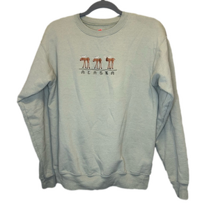 Sage Green Crew Neck Sweatshirt